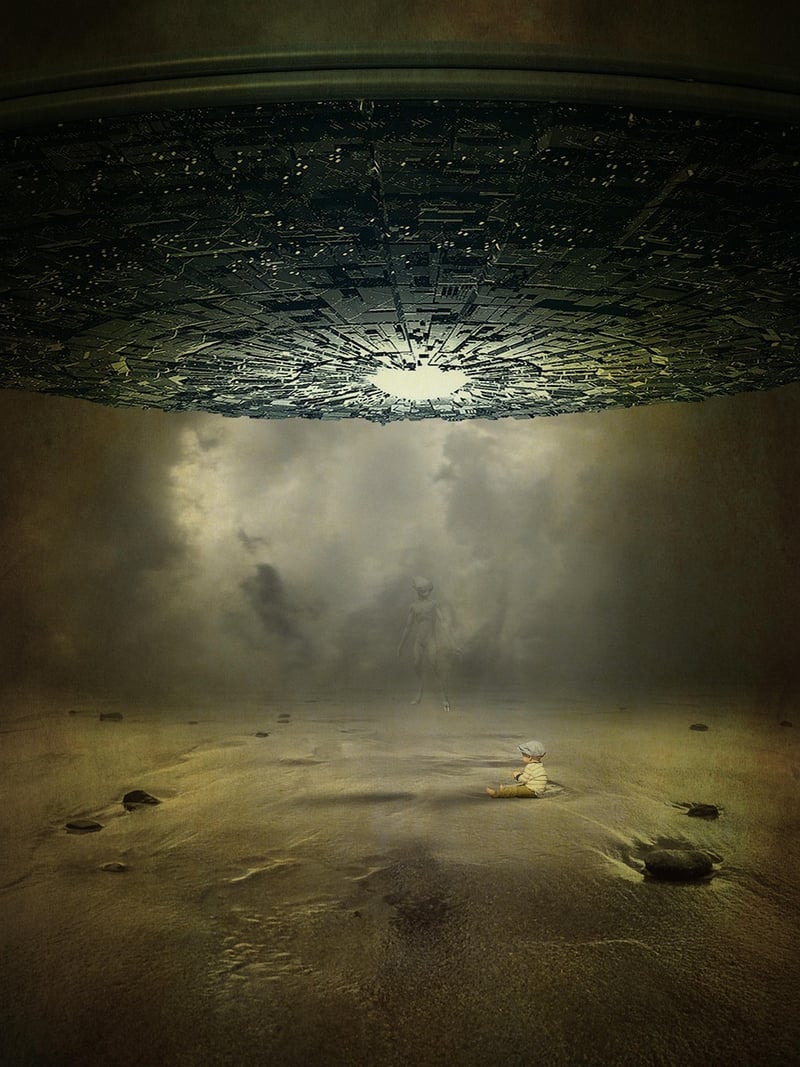 Alien UFO Extraterrestrial Creature