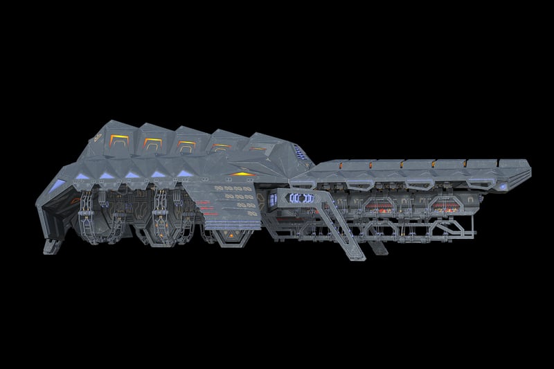 Futuristic Spaceship